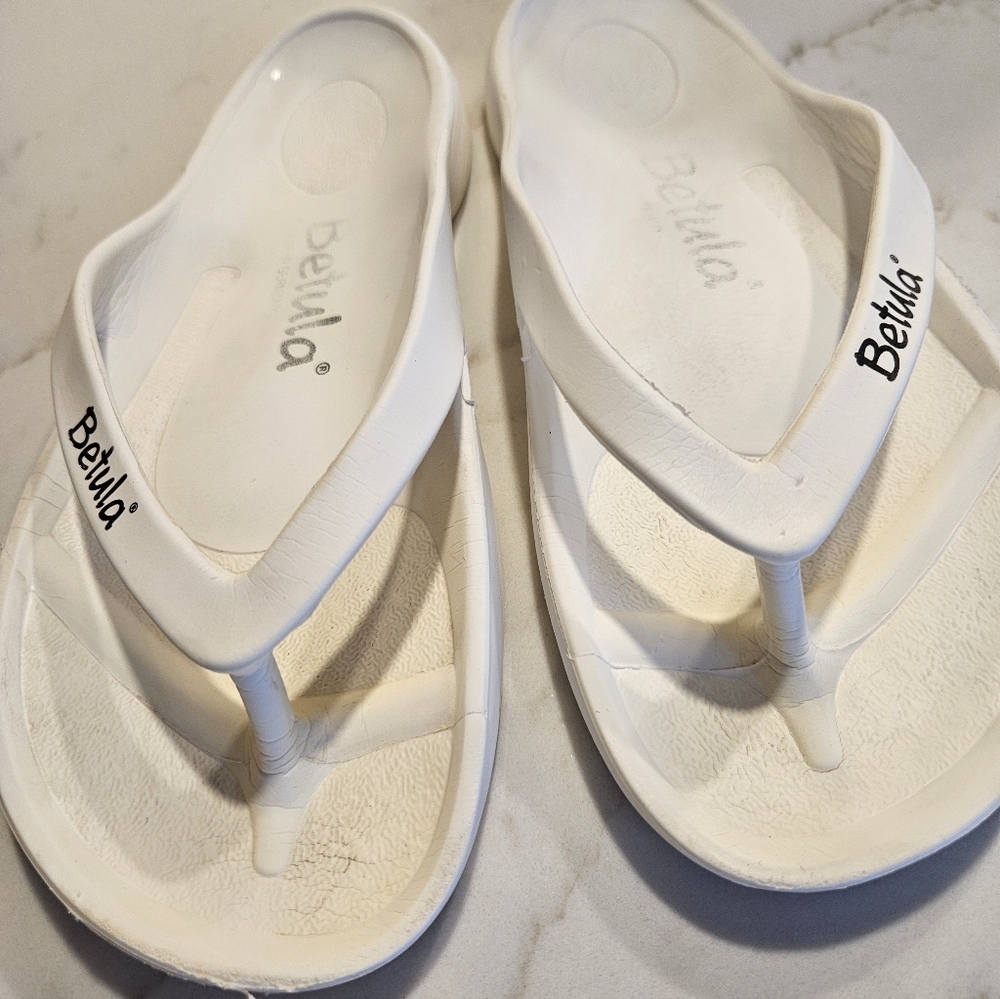 Betula Women's White EVA Flip Flops